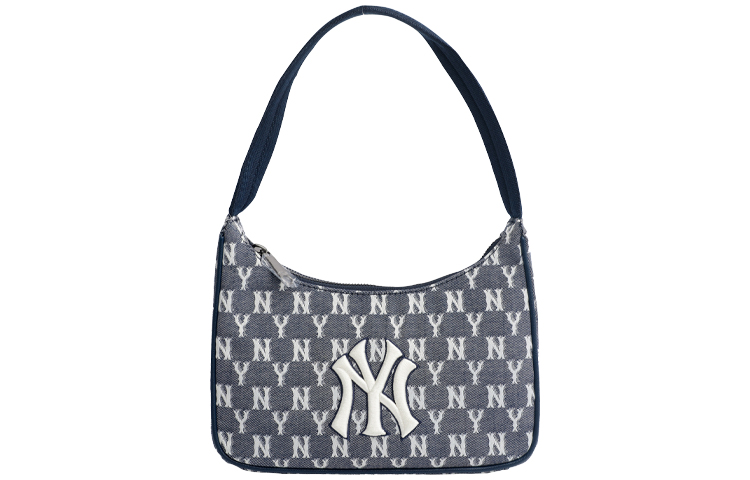 

Коллекция Monogram Полиэстеровая Сумка Через Плечо, Клатч, Повседневная Сумка Унисекс Морской Синий MLB