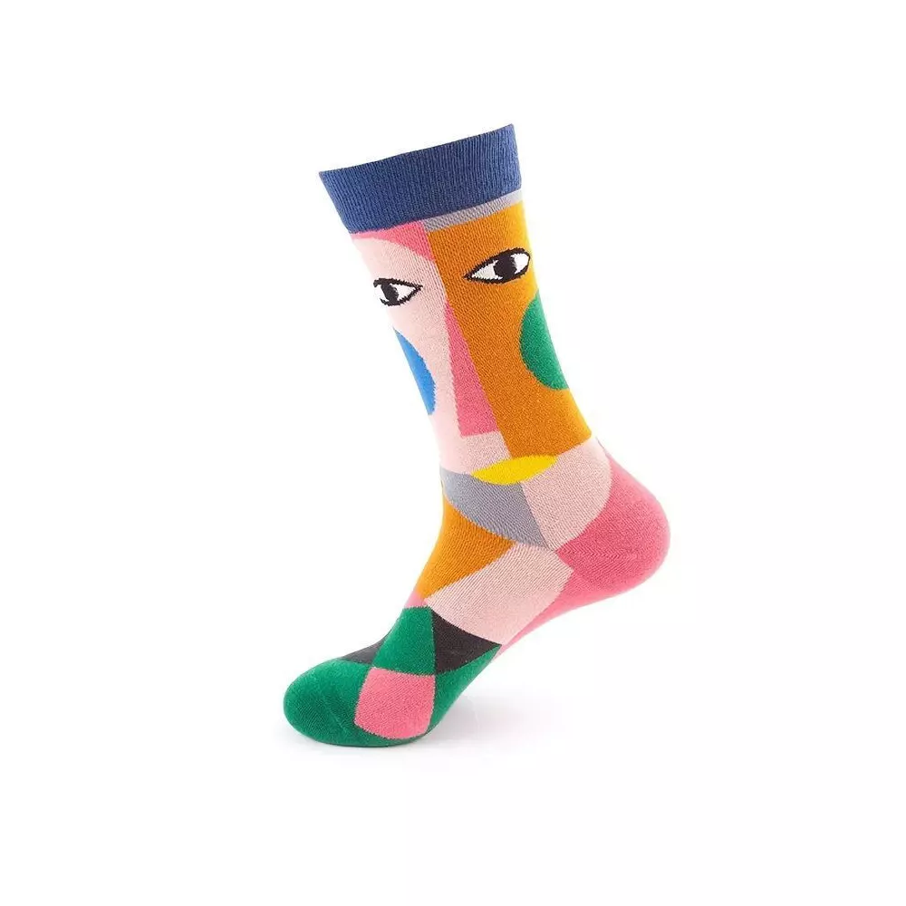 

Носки с абстрактным рисунком (женские размеры, взрослые, средние) от Sock Panda