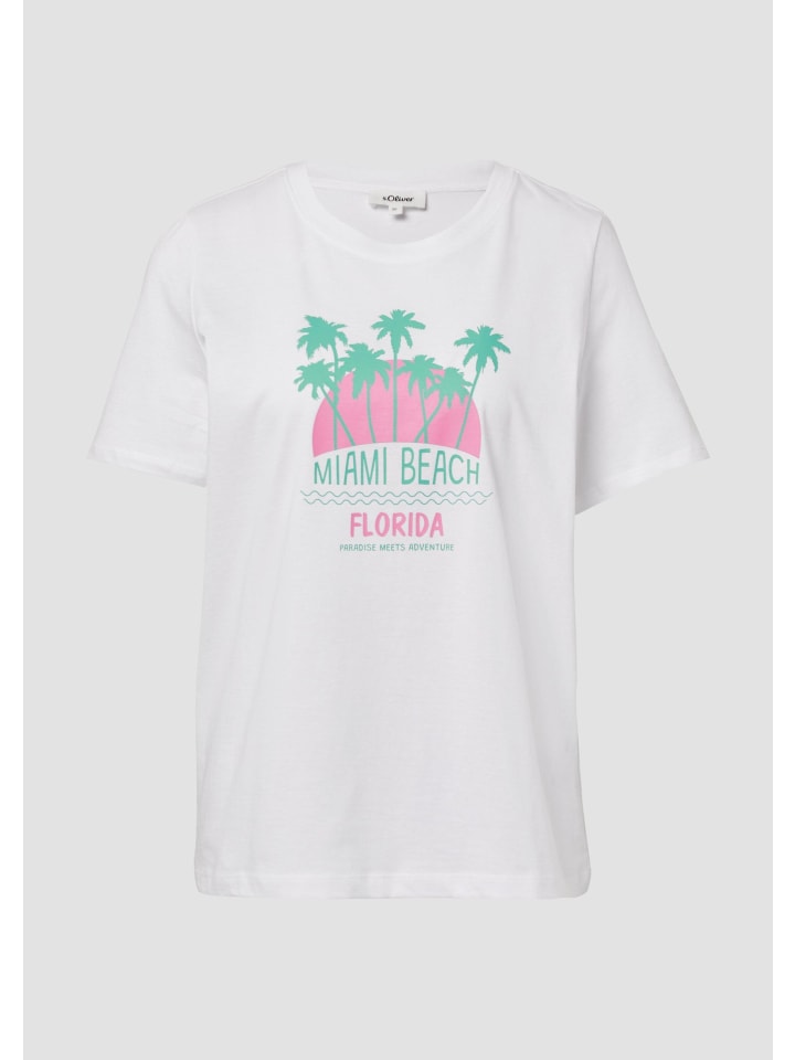 

Футболка в цвете 01D2_white s.Oliver, Белый, Футболка в цвете 01D2_white s.Oliver