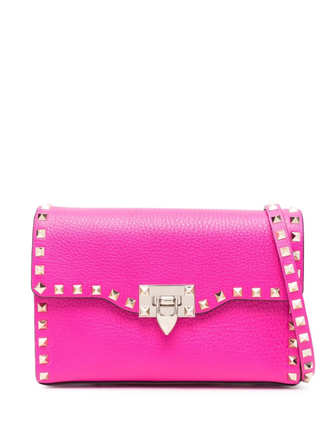 

Valentino Garavani сумка на плечо Rockstud, розовый