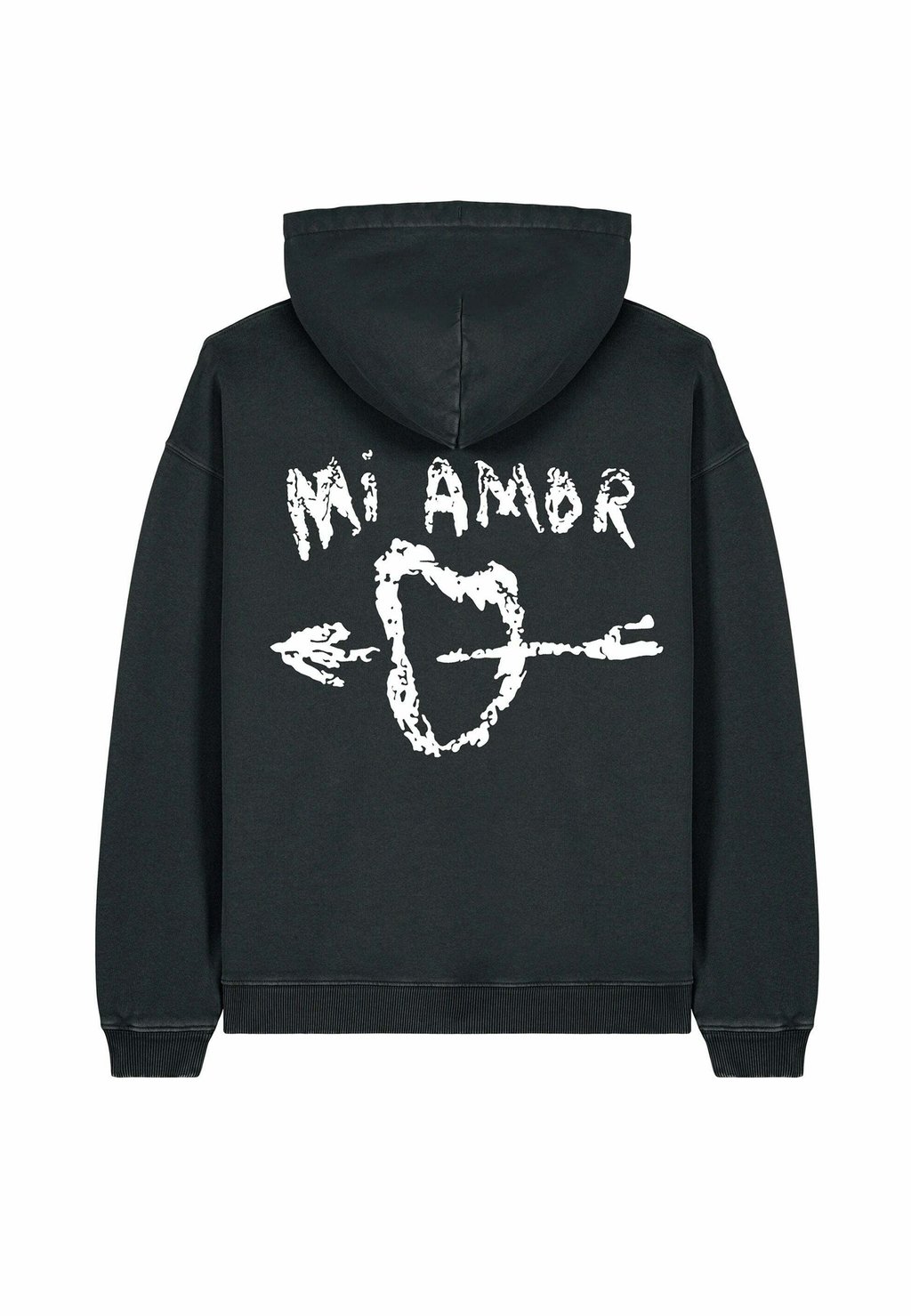 

Толстовка MI AMOR BACK EMBROIDERY VINTAGE - Hoodie Mira Paris, цвет Black Denim