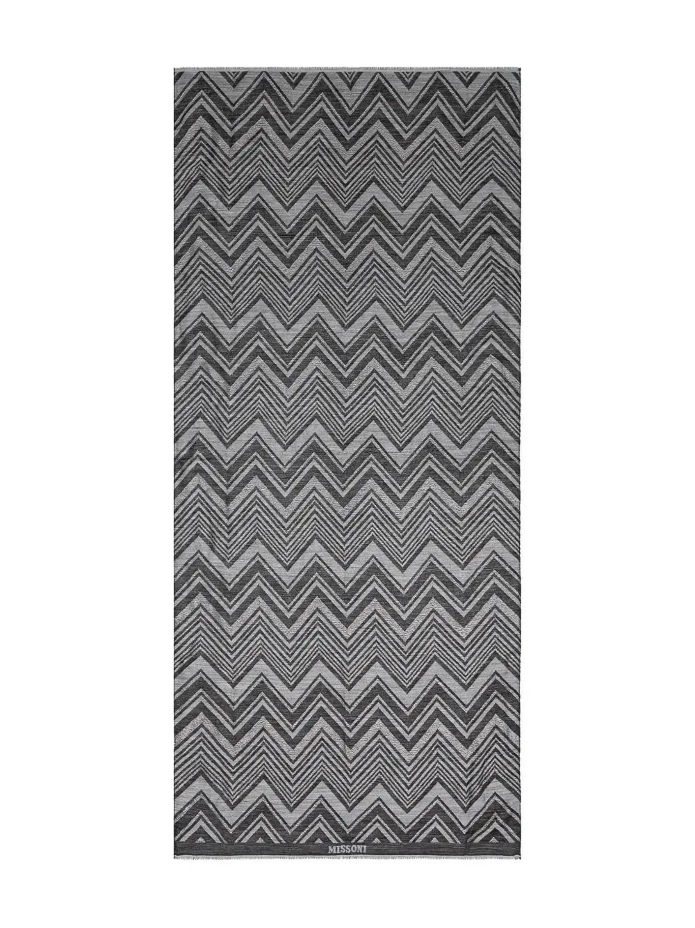 

Шарф с узором зигзаг Missoni, черный