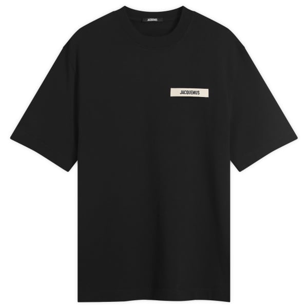 

Футболка с логотипом Grosgrain Jacquemus, черный