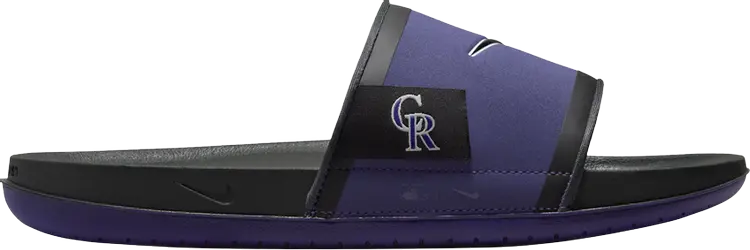 

Кроссовки MLB x Offcourt Slide 'Colorado Rockies', фиолетовый