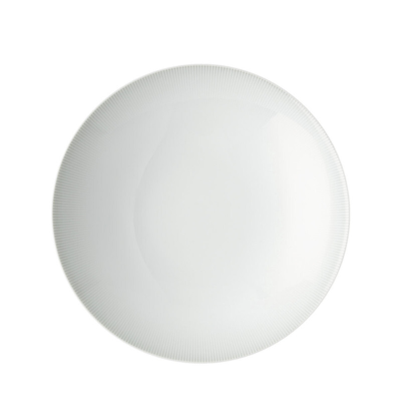 

TAC Sensual Gentle Grey Суповая тарелка 24 см Rosenthal studio-line, белый/серый