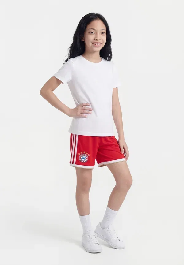 Шорты спортивные домашние Bayern Adidas Performance, ярко-алый