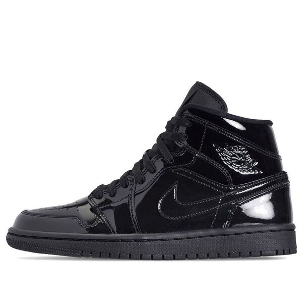 

Кроссовки 1 средний лакированный se Air Jordan, черный
