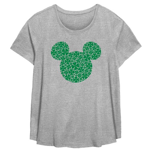 

Футболка с принтом Mickey Mouse и трилистником, размер S Disney