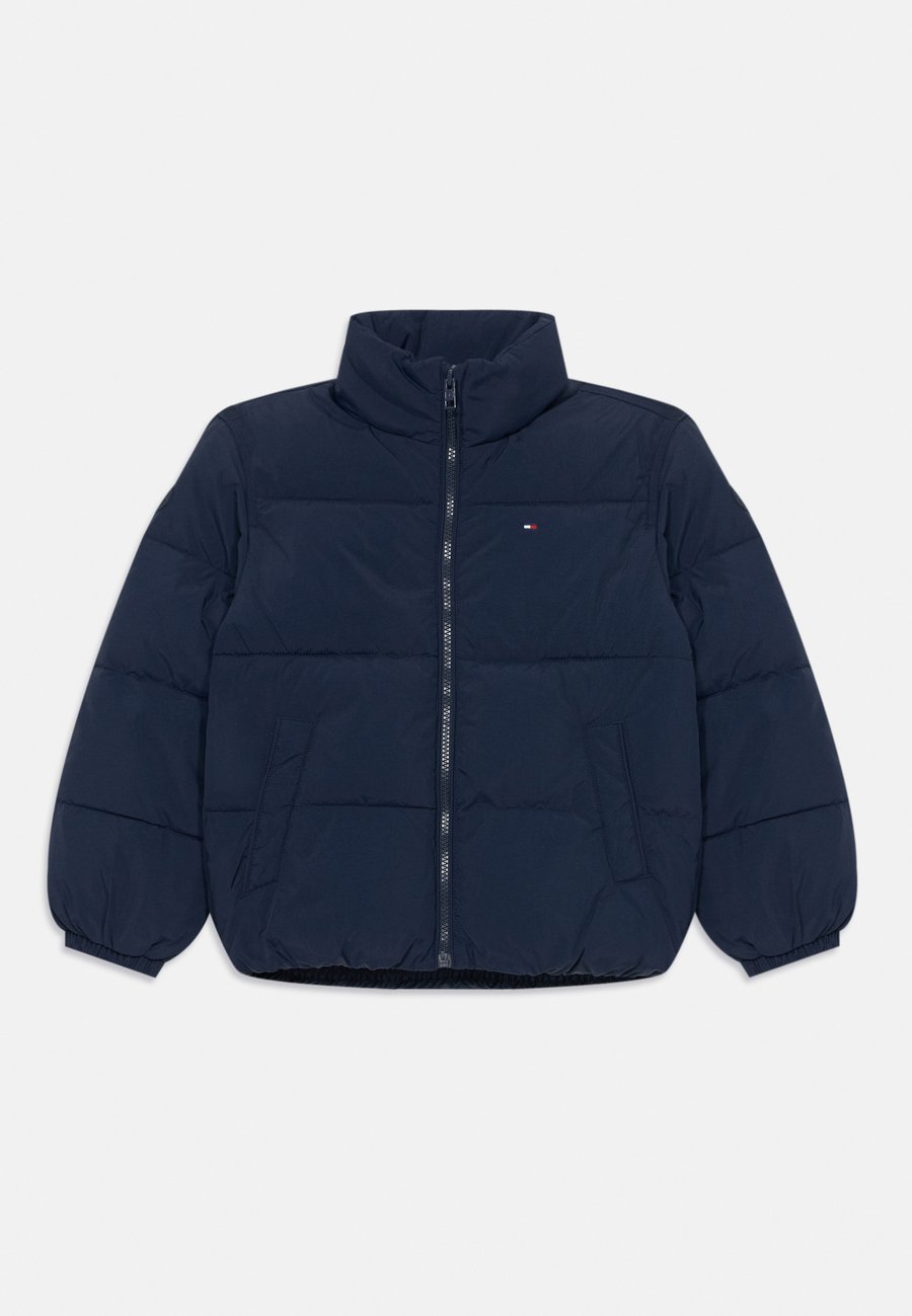 

Зимняя куртка Tommy Hilfiger FLAG PUFFER JACKET UNISEX, Dark Night Navy/Dark Blue