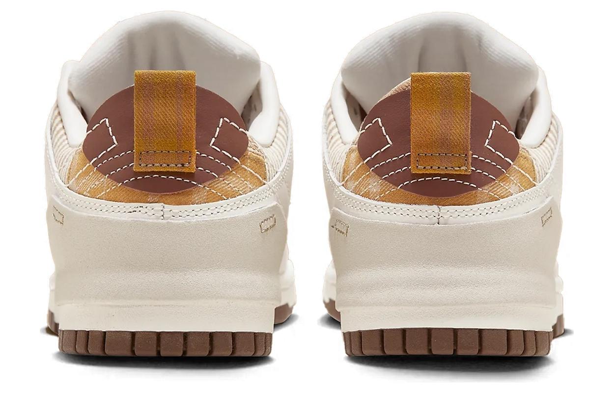 Женские кроссовки Dunk Low Disrupt 2 Cacao Wow Plaid Nike, белый/коричневый — фото 4