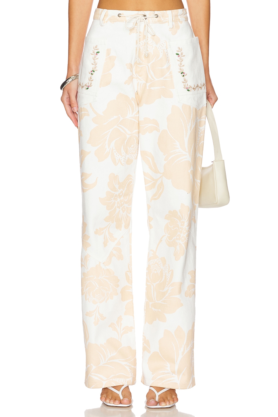 

Брюки X revolve veronik от Agua Bendita, floral cream multi