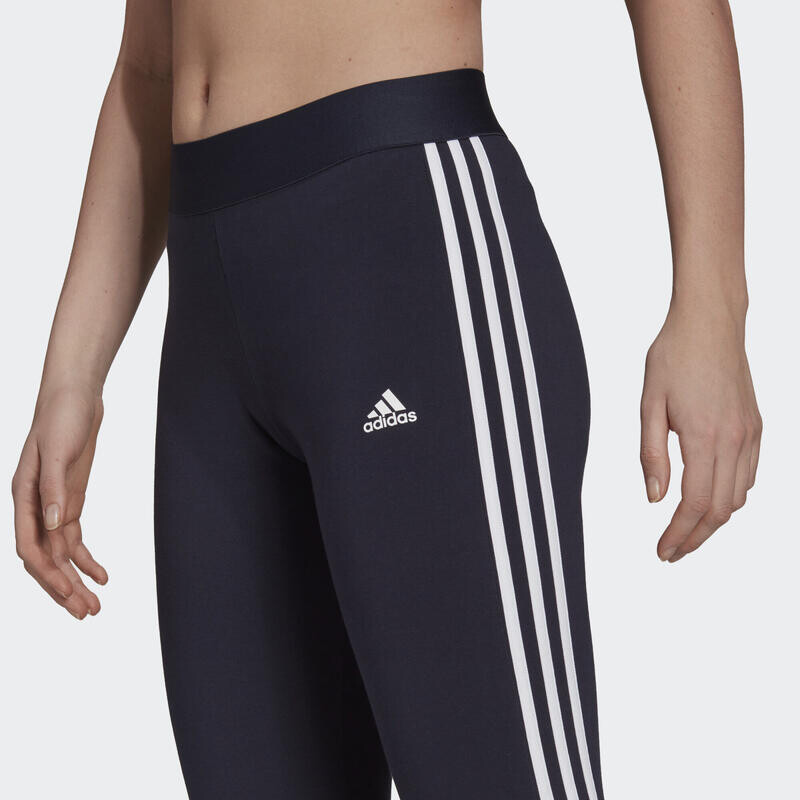 Спортивные леггинсы Adidas, цвет petrolblau/weiss — фото 4