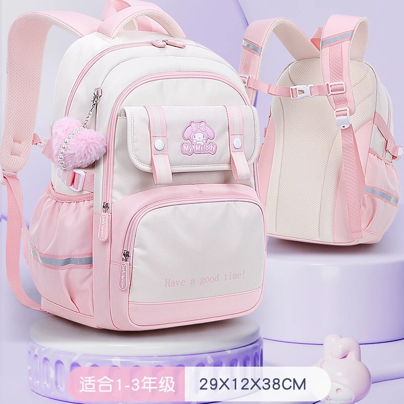 

Sanrio Полиэстер школьный рюкзак Kids' Pink/Blue/Purple, Фиолетовый, Sanrio Полиэстер школьный рюкзак Kids' Pink/Blue/Purple