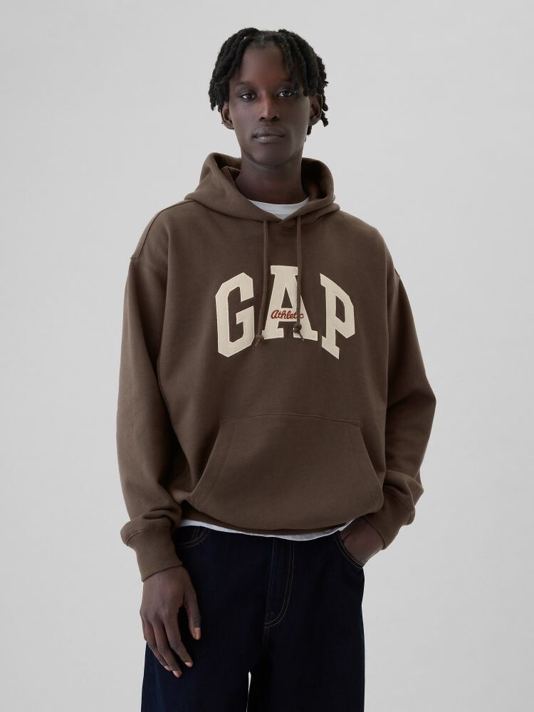 

Толстовка оверсайз Gap, коричневый