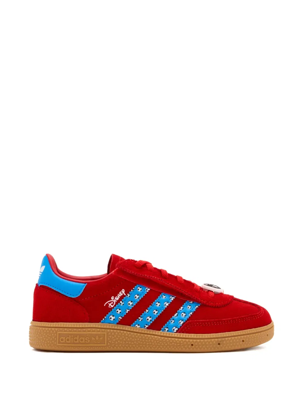 Кроссовки Disney Handball Special Adidas Kids, красный — фото 2