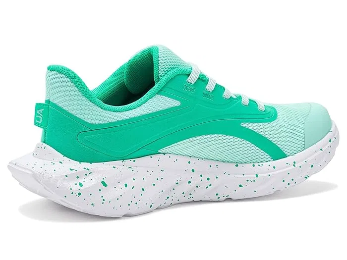 Кроссовки Ascend Alternate Lace Under Armour Kids, Refresh Mint/Green Mode/Metallic Silver — фото 4