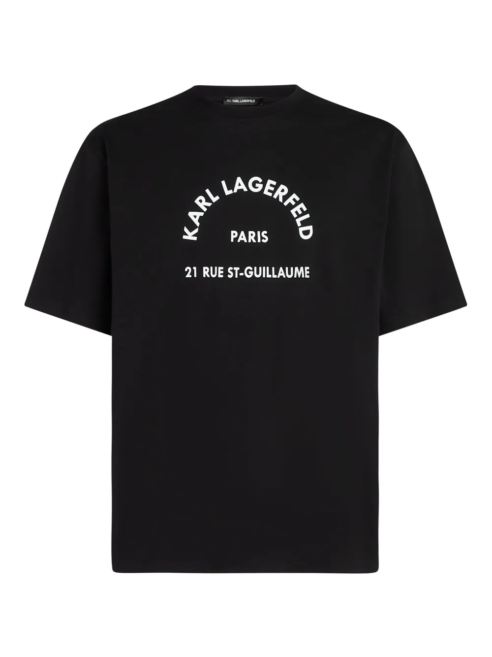 

Футболка Rue St. Guillaume KARL LAGERFELD, черный