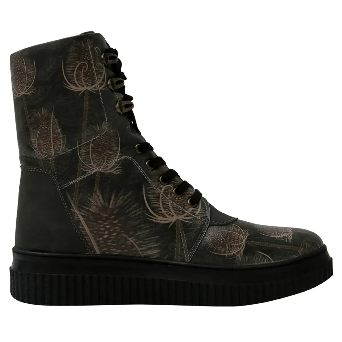 Ботинки на шнуровке DOGO "Women's Future Boots Goldfinch Vegan Женские ботинки / женские", Vegan, серый — фото 2