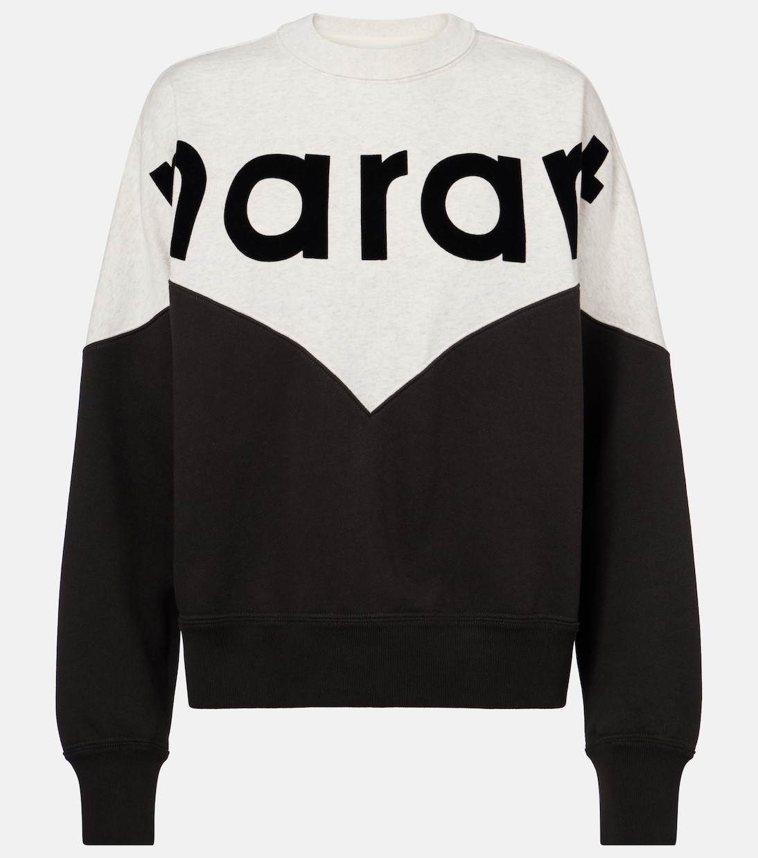 

Хьюстонский свитшот из хлопковой смеси Marant Etoile, Faded Black