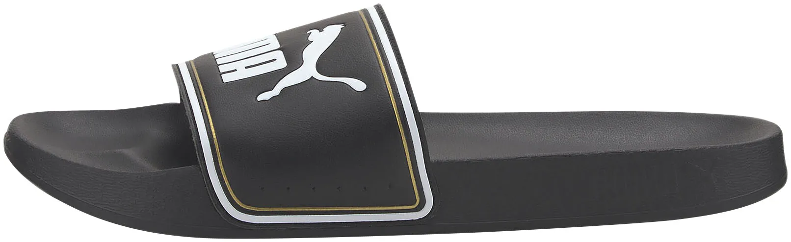 Сандалии для купания PUMA "LEADCAT FTR", цвет Puma Black- Puma Team Gold- Puma White