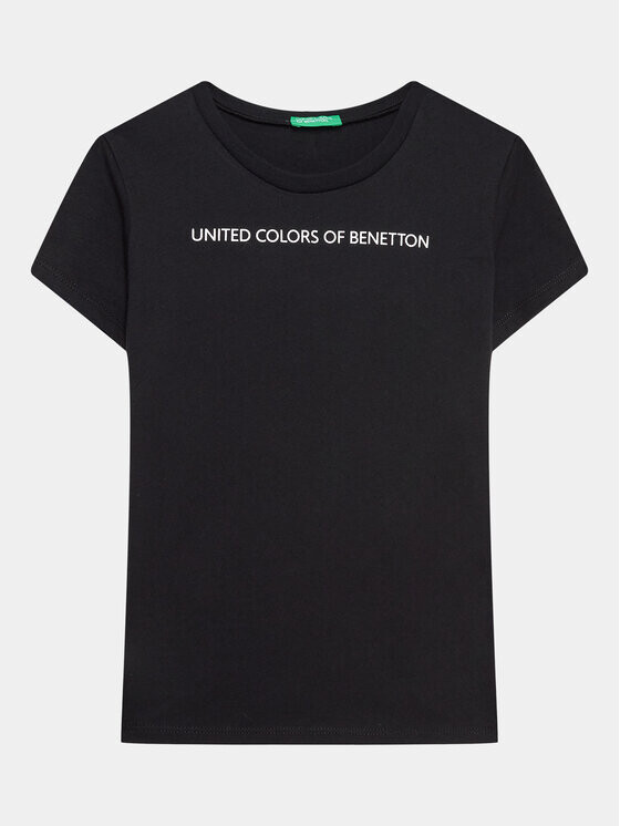 

Футболка стандартного кроя United Colors Of Benetton, черный