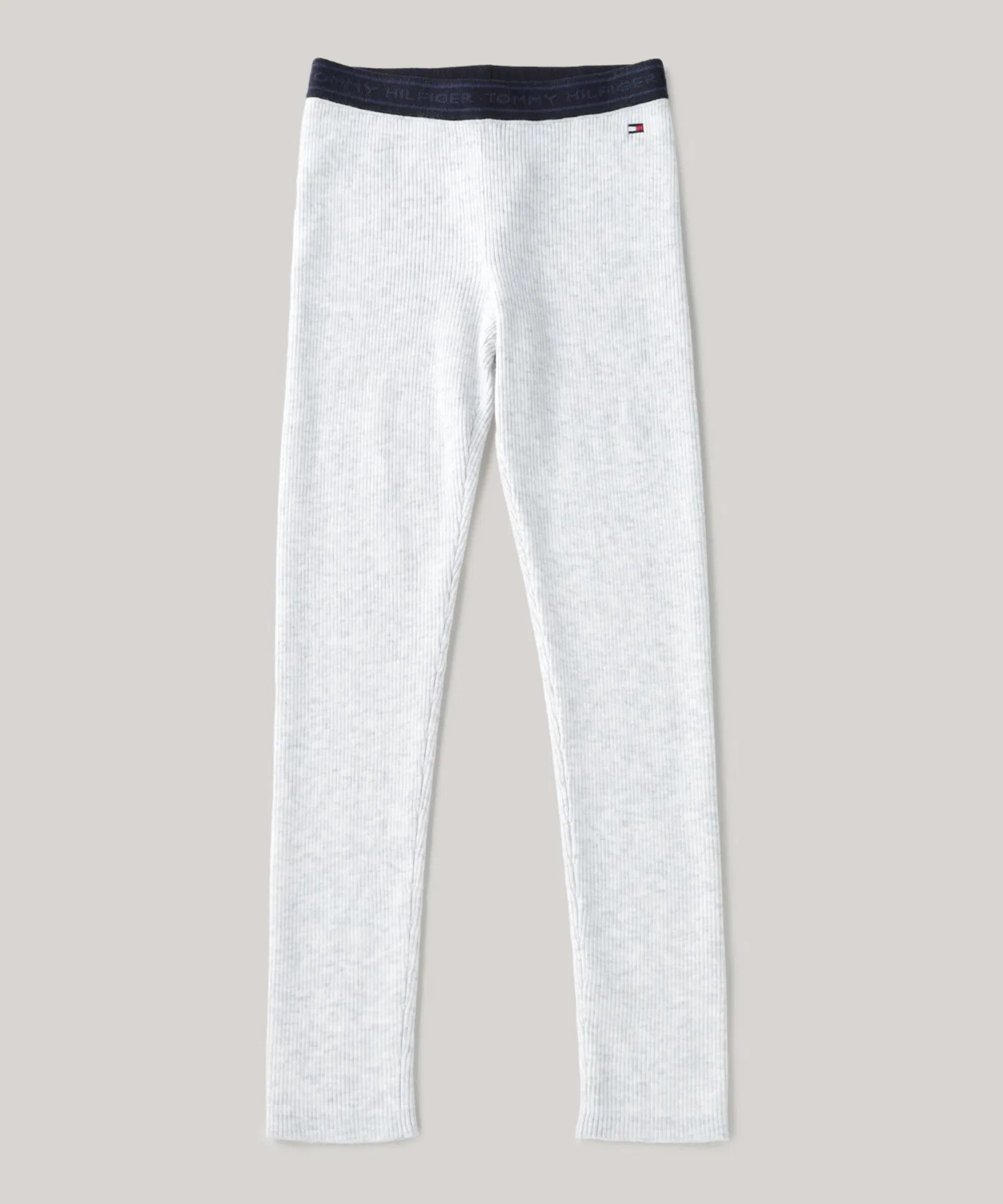 Детские леггинсы в рубчик TOMMY HILFIGER серые