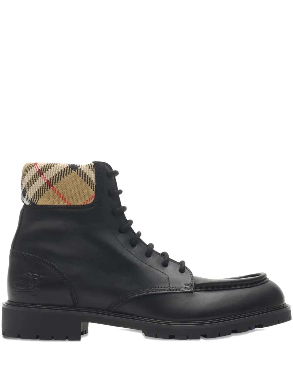 

Кожаные ботинки Combat Rogue BURBERRY, коричневый