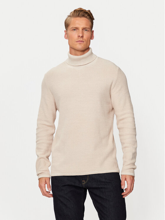 

Водолазка свитер обычный крой Cooper 12259310 Jack&Jones, бежевый