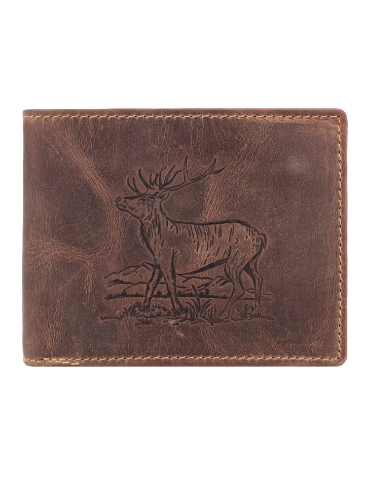 

Кошелек Greenburry, цвет stag