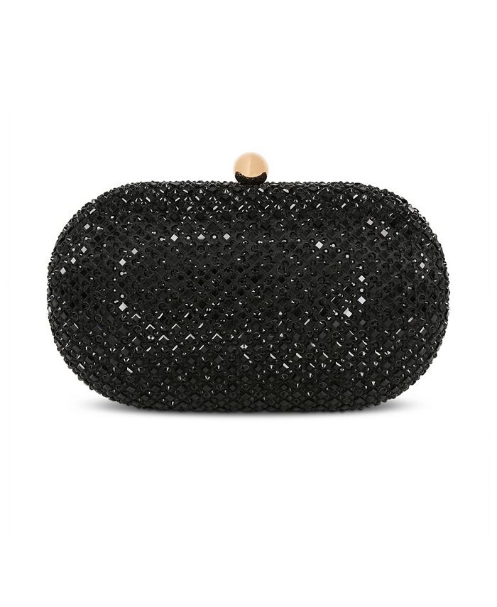 

Женский овальный минодьер с кристаллами Reign Jewel Badgley Mischka, черный