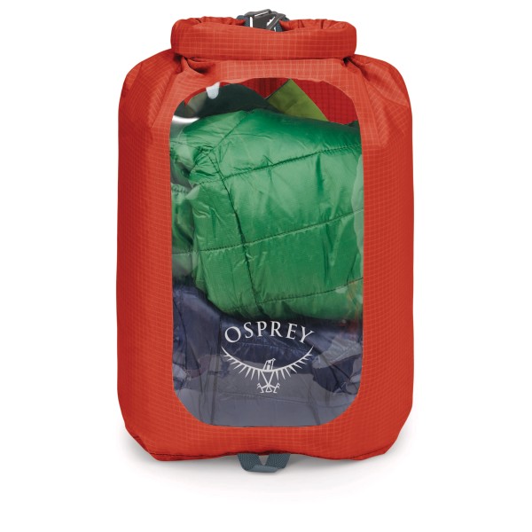 

Гермомешок 12 с окном - рюкзак Osprey, оранжевый