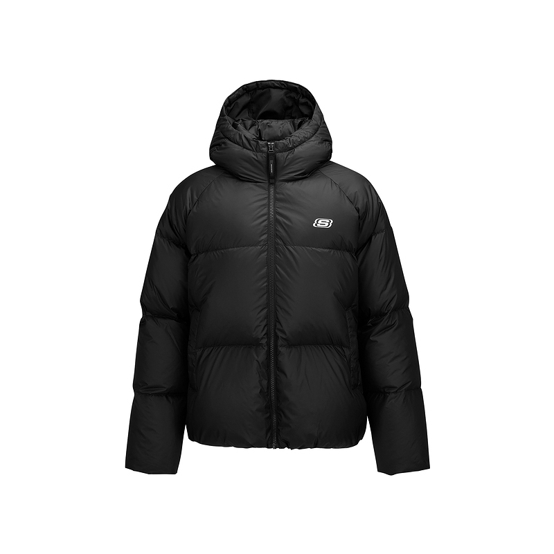 

Женская пуховая куртка серии Ячжуан Skechers, черный