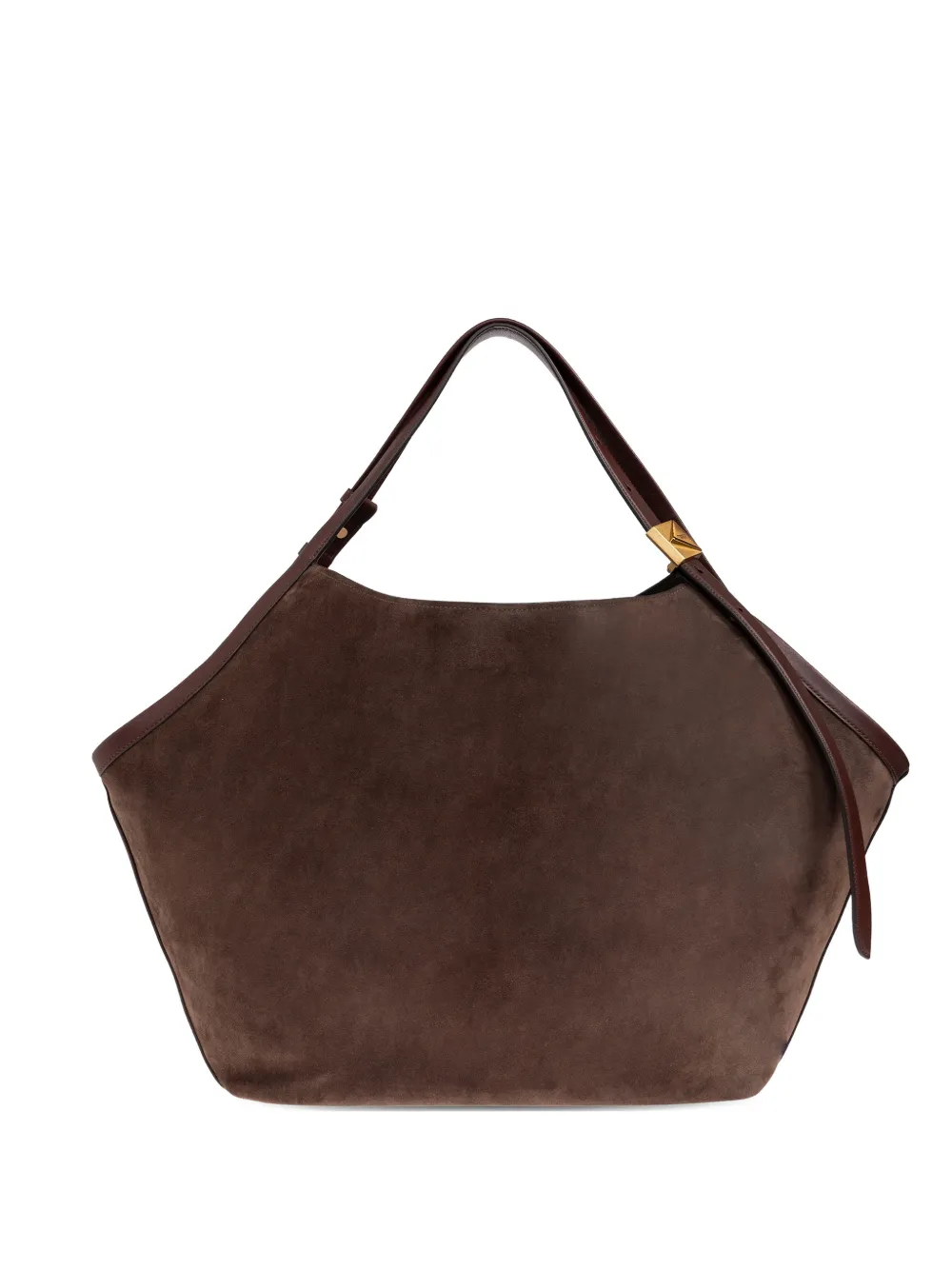 

Большая замшевая сумка-тоут Deco Kate Spade, коричневый