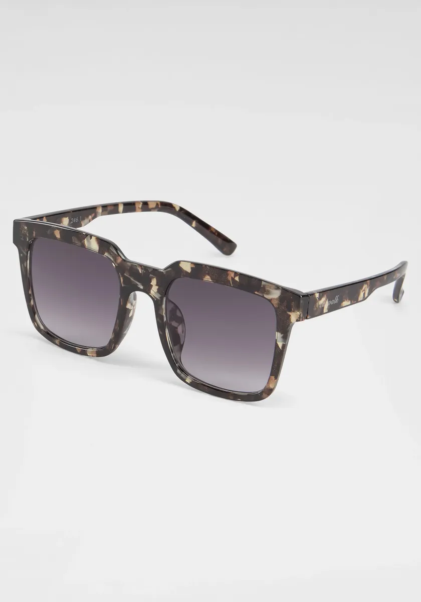

Подиумные солнцезащитные очки в стиле ретро, ​​дизайн лео Catwalk Eyewear, коричневый