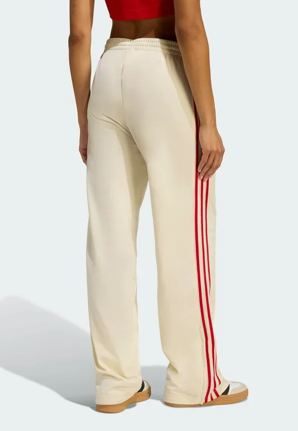Свободные спортивные штаны firebird Adidas Originals, Cream White Better Scarlet — фото 2