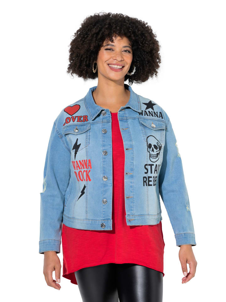 

Angel of Style Куртка светло-голубого цвета