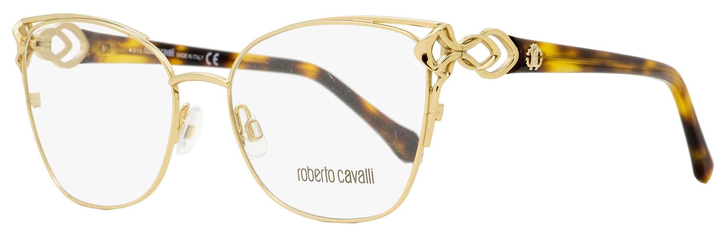 

Женские очки Roberto Cavalli Butterfly RC5062 Londra 031 Gold/Havana 53mm