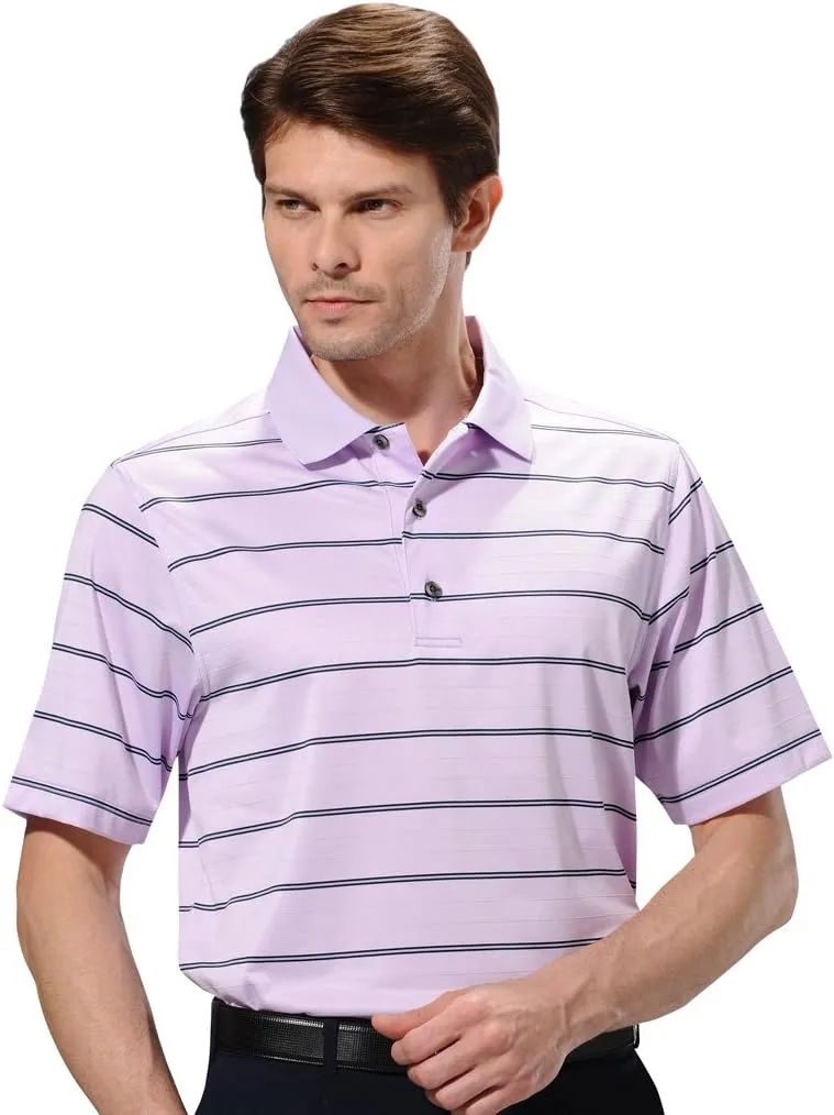 

Мужская поло Monterey Club с полосками и текстурой