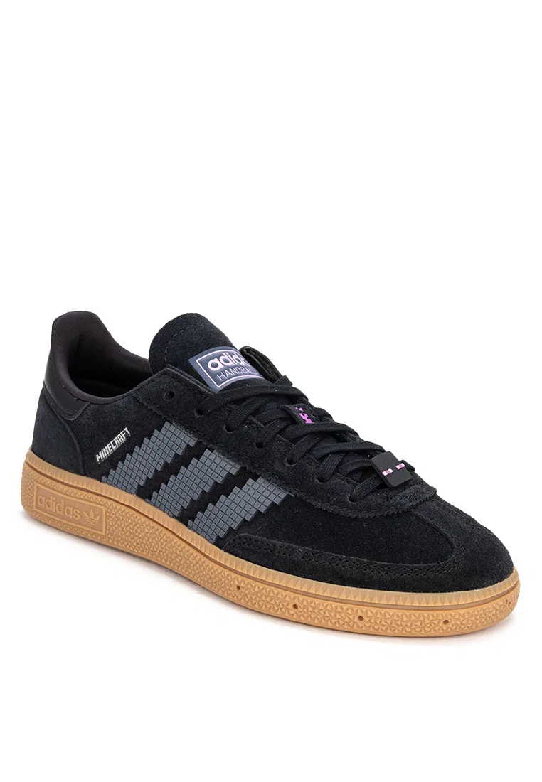 Кроссовки детские, коллаборация с Minecraft, Handball Spezial, Adidas, черный — фото 2