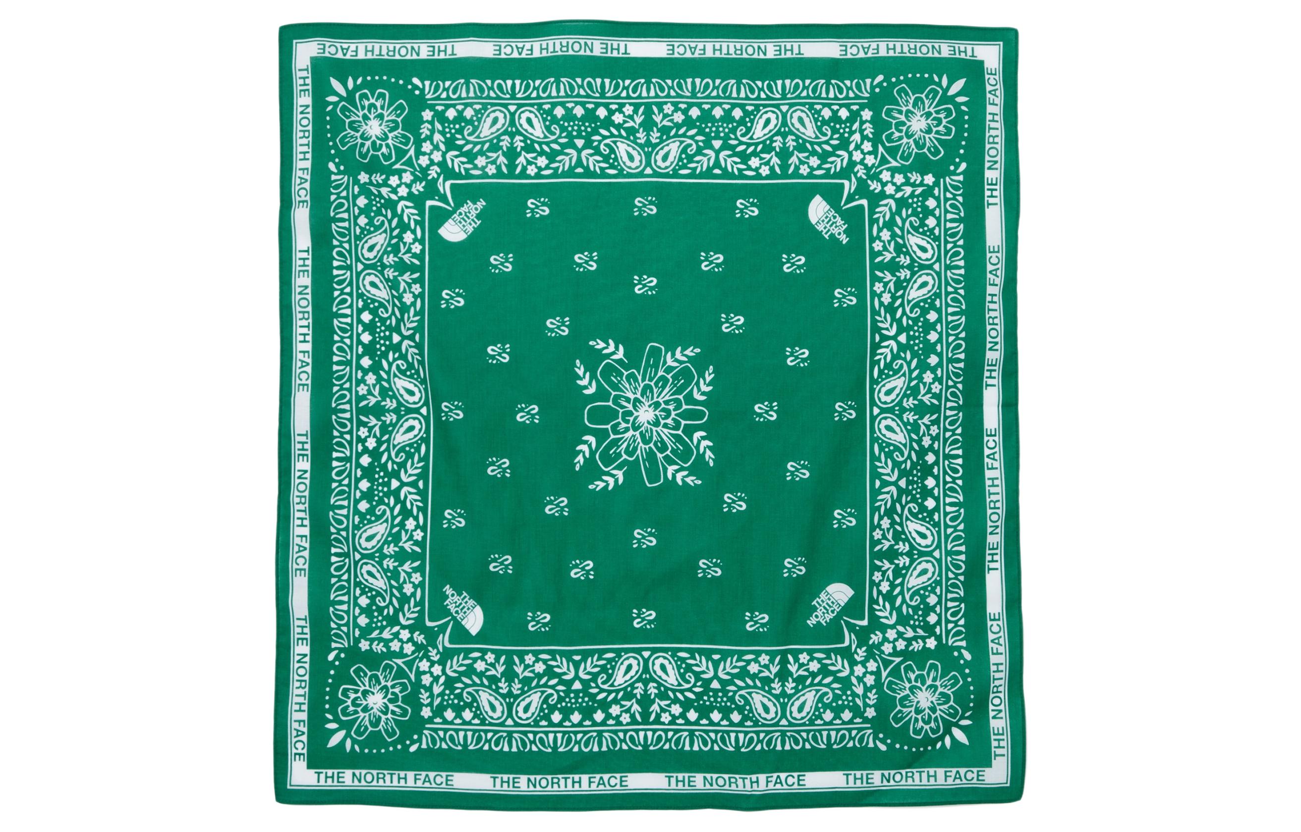

Вязаный шарф унисекс зеленый THE NORTH FACE, зеленый