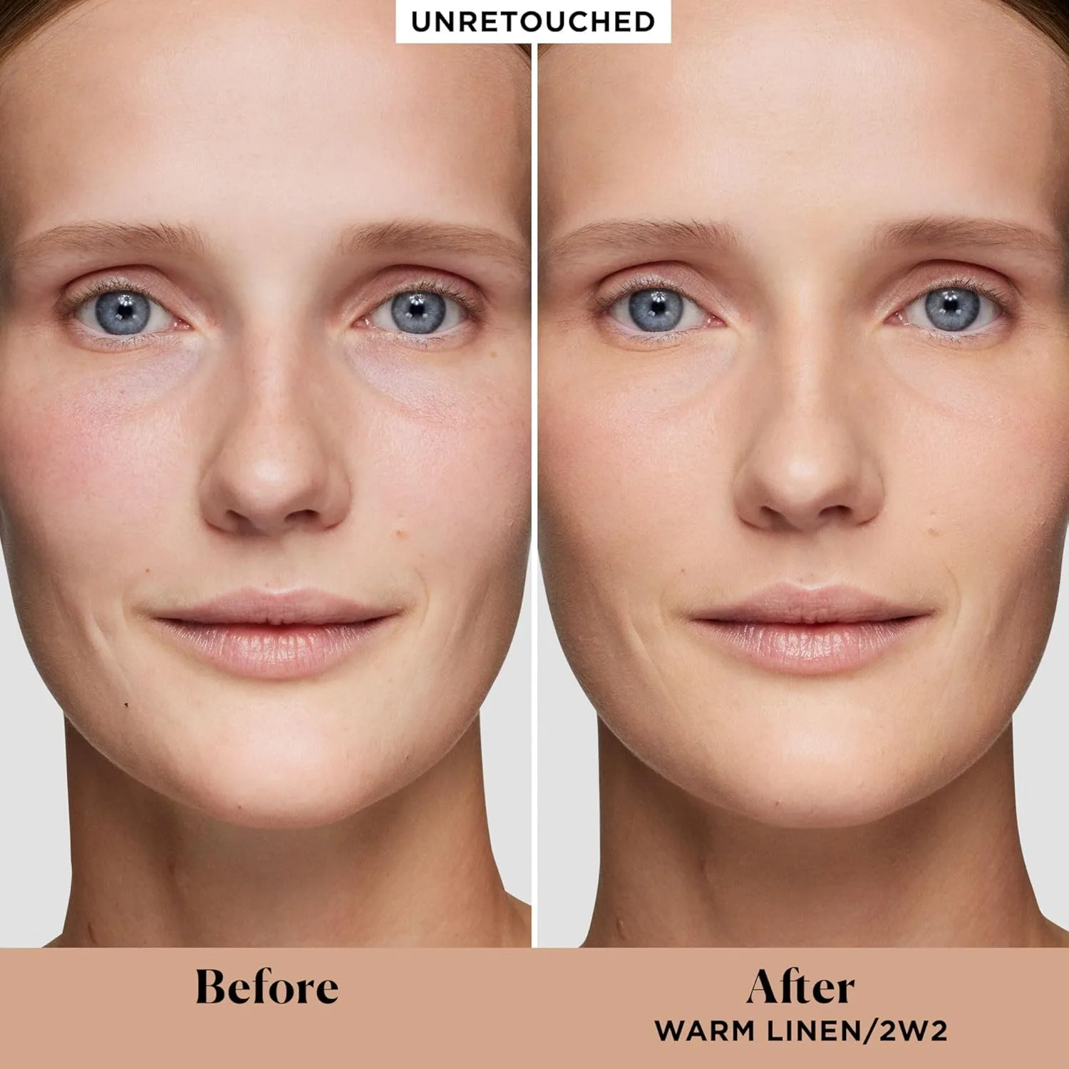 Водостойкая, невесомая тональная основа Real Flawless Weightless Perfecting Waterproof Foundation, среднее покрытие, возможность наслаивания, стойкость до 12 часов, некомедогенная, 28 г. Laura Mercier, 2W2 Warm Linen - light with warm undertones... — фото 3