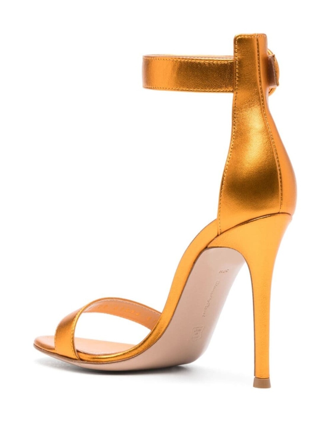 Gianvito Rossi босоножки Portofino 105, оранжевый — фото 3