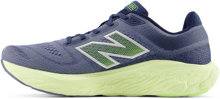Мужские кроссовки для бега New Balance Fresh Foam X 880 V14, синий/серый/темно-синий — фото 2