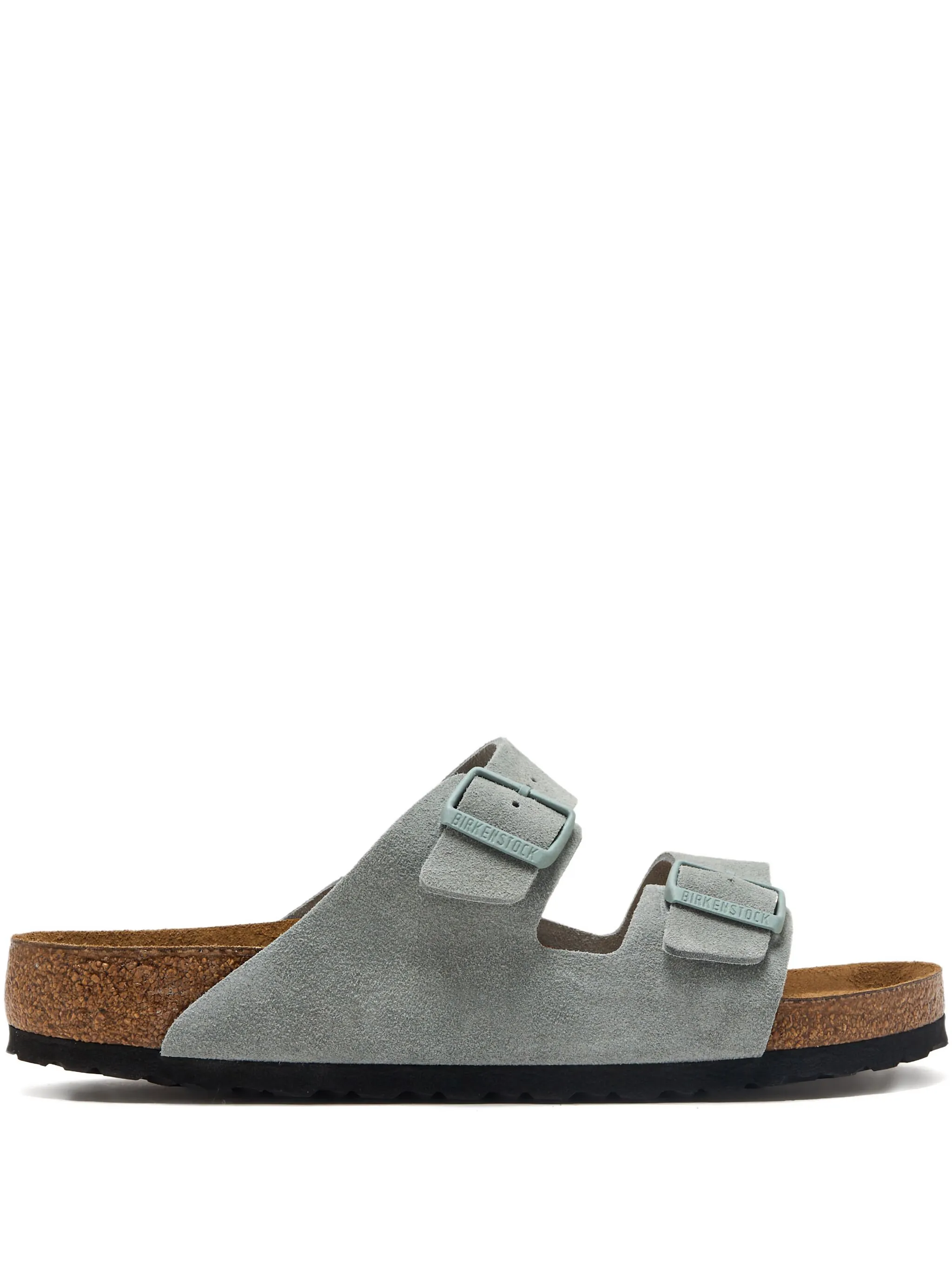 

Сандалии Arizona с пряжками Birkenstock, серый