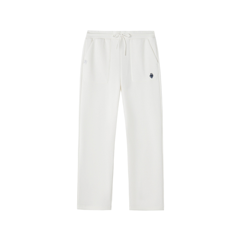 

Вязаные спортивные штаны женские морской синий Le Coq Sportif, айвори