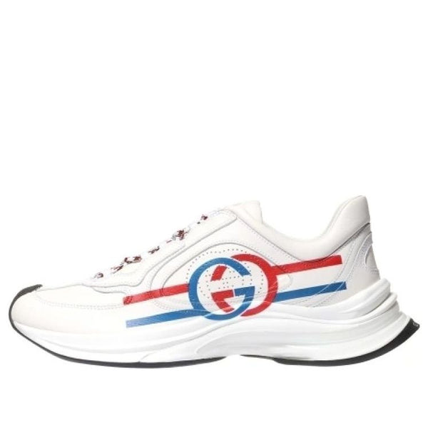 

Кроссовки run sneaker 'white blue red' Gucci, белый