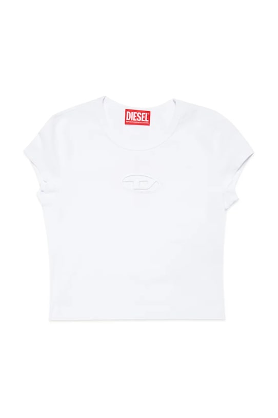 

Детская хлопковая футболка TANGIE T-SHIRT Diesel, белый