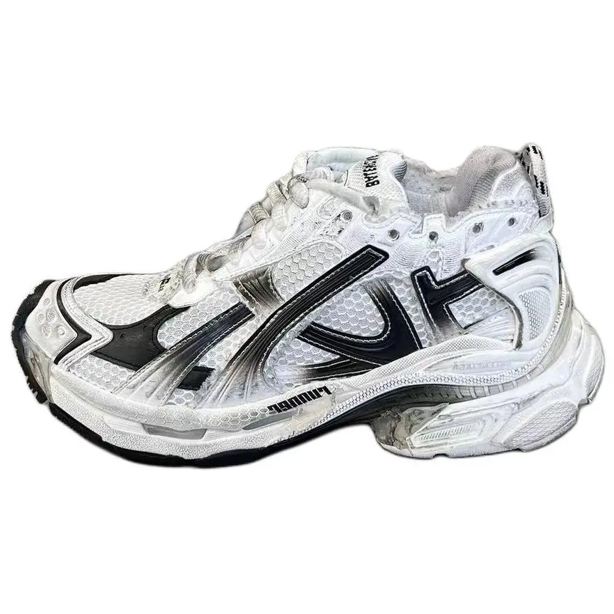 

Кроссовки Balenciaga Lifestyle Shoes Men Low-top Black/White, черный/белый