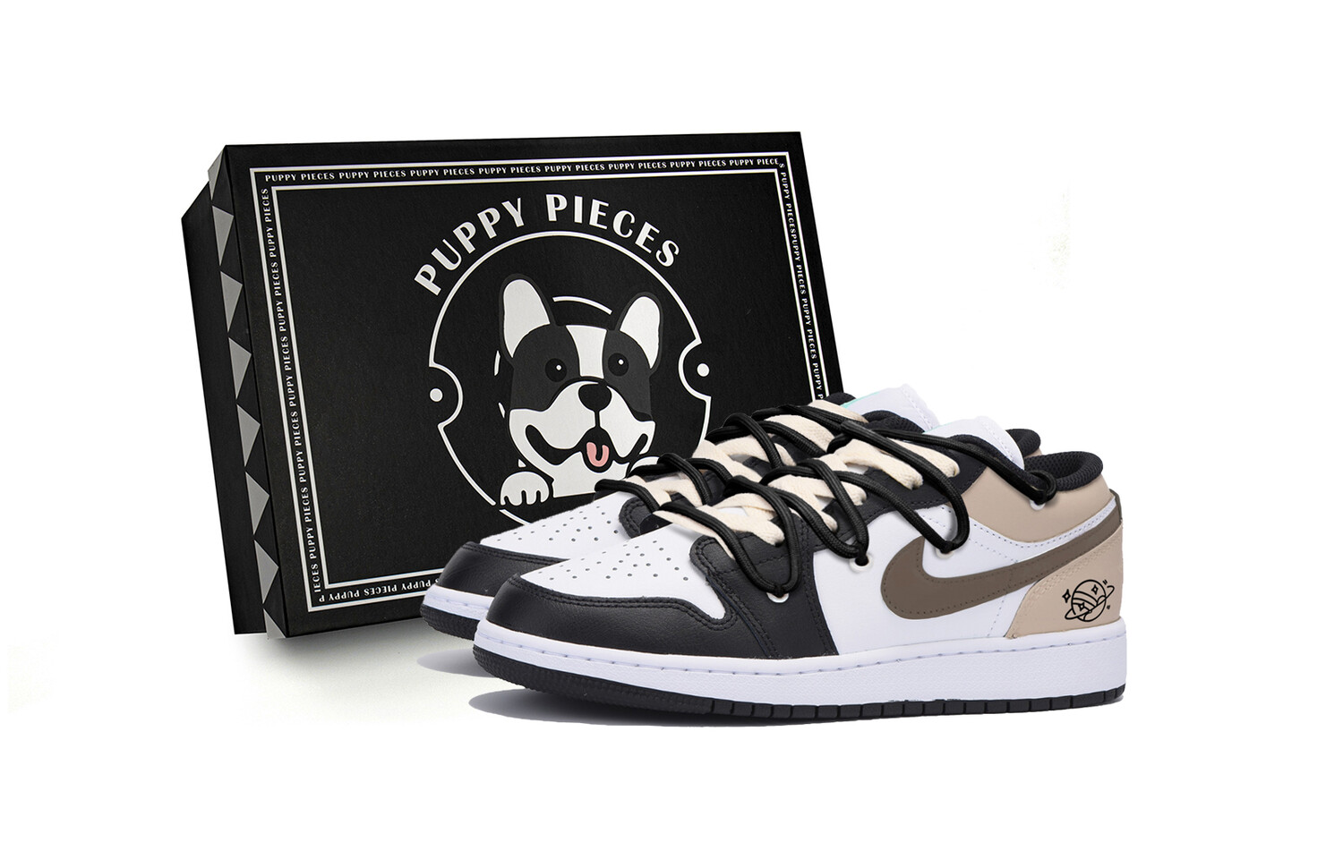 

Баскетбольные кроссовки Air 1 Vintage Men Low-Top Black/Brown Jordan