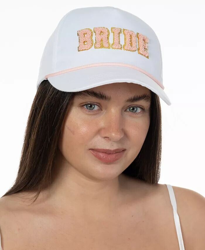 

Женская бейсболка Terry Bride Bellissima Millinery Collection, белый
